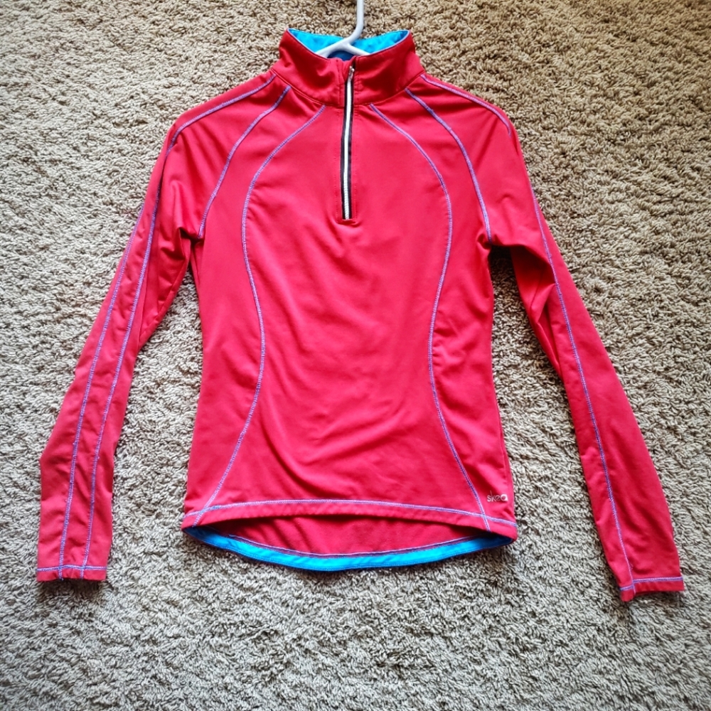Skea Shimmies Quarter Zip Pullover Base or Mid Layer Size Small